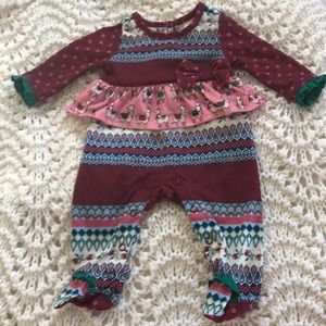 Matilda Jane holiday baby outfit